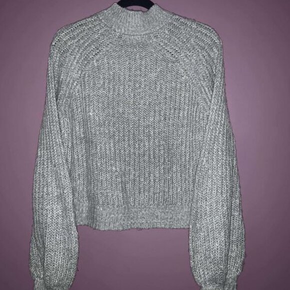 Streetwear Society Long-Sleeve Cropped Sweater - Picture 1 of 3